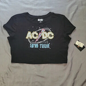 NWT AC/DC crop top size Juniors XL from Aeropostale LOT A11
